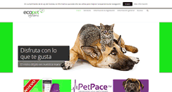 Desktop Screenshot of ecopetsystems.com